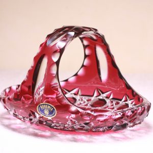 Rubin glass Fruit Vase