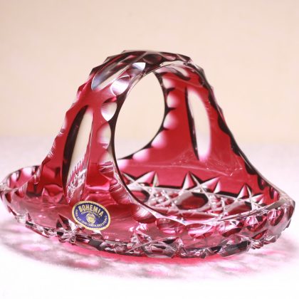 Bohemia Crystal Fruit Vase